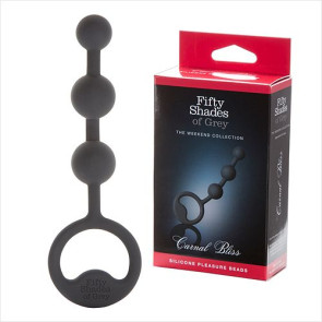 Fifty Shades Silicone Anal Beads - Fifty Shades of Grey - Analkugler